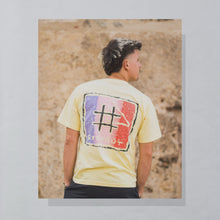 Lade das Bild in den Galerie-Viewer, Sideout T-Shirt "logo" 90er single stitch, gelb, L