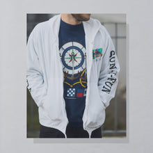 Lade das Bild in den Galerie-Viewer, Hanes Sweatshirt "Southern Silk Screen" 1990 Made in the USA, blau, M/L