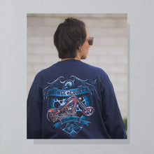 Lade das Bild in den Galerie-Viewer, Orange County Choppers Longsleeve, blau, XL