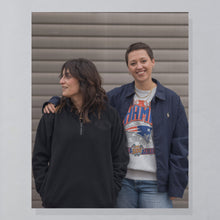 Lade das Bild in den Galerie-Viewer, Harley Davidson Quarter Zip Fleece, schwarz, L
