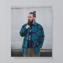 Lade das Bild in den Galerie-Viewer, T-Shirt Maldives 90er, blau, L/XL