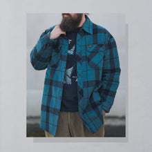 Lade das Bild in den Galerie-Viewer, T-Shirt Maldives 90er, blau, L/XL