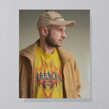 Lade das Bild in den Galerie-Viewer, Harley Davidson T-Shirt "New Orleans" distressed 2001, gelb, M/L