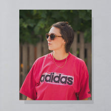 Lade das Bild in den Galerie-Viewer, Adidas T-Shirt 90er, rot, L/XL