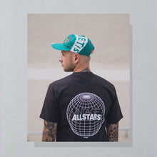 Lade das Bild in den Galerie-Viewer, Pro Club T-Shirt "Vintage Allstars" 90er/00er, schwarz ausgeblichen, M