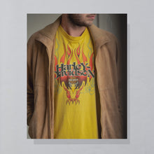 Lade das Bild in den Galerie-Viewer, Harley Davidson T-Shirt "New Orleans" distressed 2001, gelb, M/L