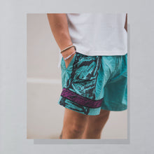 Lade das Bild in den Galerie-Viewer, Nike Challenge Court Shorts 90er Made in Hong Kong, blau, XL/XXL (tagged L)