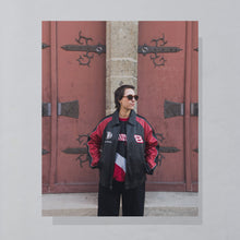 Lade das Bild in den Galerie-Viewer, Wilson Leather x Chase "Dale Earnhardt JR Signature Series 100% Leder 2005" unterschrieben & limitiert 402/1000, schwarz, L