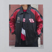 Lade das Bild in den Galerie-Viewer, Chase Sweatshirt "Dale Earnhardt" 00er, schwarz/rot, XL breit