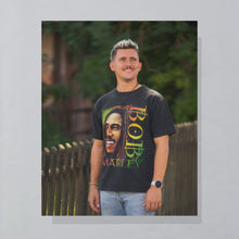 Lade das Bild in den Galerie-Viewer, No Name T-Shirt "Bob Marley Bootleg" 90er/00er, schwarz, L