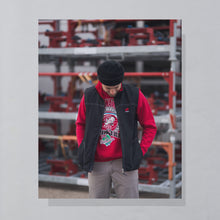 Lade das Bild in den Galerie-Viewer, Logo 7 Sweatshirt "Cincinnati Reds" 1990 Made in the USA, rot, M/L