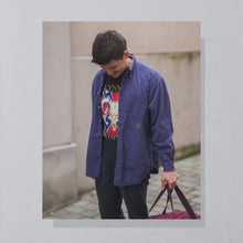 Lade das Bild in den Galerie-Viewer, Tommy Hilfiger Hemd 00er, lila, L/XL