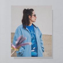 Lade das Bild in den Galerie-Viewer, Fila Fleecejacke 00er, blau, XL