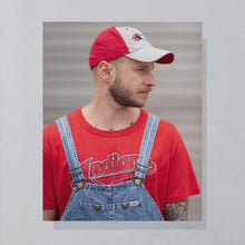 Lade das Bild in den Galerie-Viewer, Russell Athletic T-Shirt "Cleveland Indians Highland Park" Single Stitch Made in the USA, rot, L