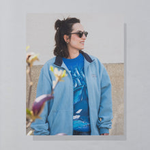 Lade das Bild in den Galerie-Viewer, Fila Fleecejacke 00er, blau, XL