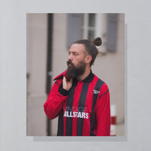 Lade das Bild in den Galerie-Viewer, Reebok Trikot "Vintage Allstars" limitiert 90er, schwarz/rot, L/XL