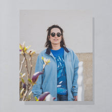 Lade das Bild in den Galerie-Viewer, Fila Fleecejacke 00er, blau, XL