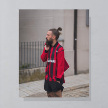 Lade das Bild in den Galerie-Viewer, Reebok Trikot "Vintage Allstars" limitiert 90er, schwarz/rot, L/XL