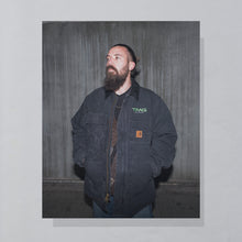 Lade das Bild in den Galerie-Viewer, Carhartt Jacke "full swing coat" Made in Mexico 00er, schwarz faded, XL