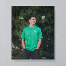 Lade das Bild in den Galerie-Viewer, Crystal Springs Polo "Skoal Bandit Racing" 80er/90er single stitch Made in the USA, grün, XL