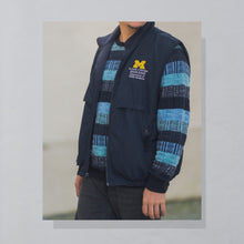 Lade das Bild in den Galerie-Viewer, Jim Spencer Strickpullover 00er, blau, L/XL