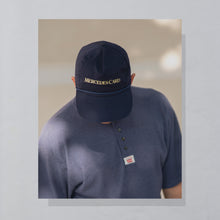 Lade das Bild in den Galerie-Viewer, Mütze "Mercedes Card" 90er, blau, Einheitsgröße