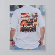 Lade das Bild in den Galerie-Viewer, Hard Rock Cafe T-Shirt heavyweight "Copenhagen" 90er NEU DS, weiß, L/XL
