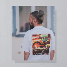 Lade das Bild in den Galerie-Viewer, Hard Rock Cafe T-Shirt heavyweight "Copenhagen" 90er NEU DS, weiß, L/XL