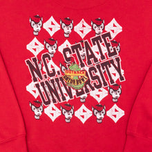 Lade das Bild in den Galerie-Viewer, Tultex Sweatshirt "NC State University" 90er Made in the USA, rot, XL