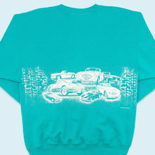 Lade das Bild in den Galerie-Viewer, Hanes Heavyweight Sweatshirt "Austin Healey Club of Oregon" 90er, blau, L