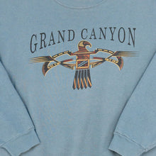 Lade das Bild in den Galerie-Viewer, Fred Harwey Sweatshirt &quot;Grand Canyon&quot; 1995 Made in the USA, blau, L/XL
