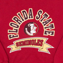 Lade das Bild in den Galerie-Viewer, Sweatshirt &quot;Florida State Seminoles&quot; 90er, rot, L breit
