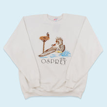 Lade das Bild in den Galerie-Viewer, Hanes Sweatshirt &quot;Osprey Long Island&quot; 1992 Made in the USA, weiß, XL/XXL
