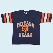 Lade das Bild in den Galerie-Viewer, Logo 7 T-Shirt "Chicago Bears" Made in the USA 90er Single Stitch, blau, L/XL