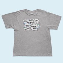 Lade das Bild in den Galerie-Viewer, Nike T-Shirt "Run on Airs" 00er, grau, L