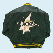Lade das Bild in den Galerie-Viewer, Campri Line Jacke &quot;Green Bay Packers&quot; 80er/90er, grün, XL

