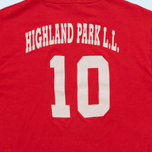 Lade das Bild in den Galerie-Viewer, Russell Athletic T-Shirt "Cleveland Indians Highland Park" Single Stitch Made in the USA, rot, L