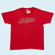 Lade das Bild in den Galerie-Viewer, Russell Athletic T-Shirt "Cleveland Indians Highland Park" Single Stitch Made in the USA, rot, L