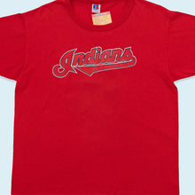 Lade das Bild in den Galerie-Viewer, Russell Athletic T-Shirt "Cleveland Indians Highland Park" Single Stitch Made in the USA, rot, L