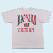 Lade das Bild in den Galerie-Viewer, Galt Sand T-Shirt &quot;Harvard Athletic Dept.&quot; 90er Made in the USA Single Stitch, grau, XL
