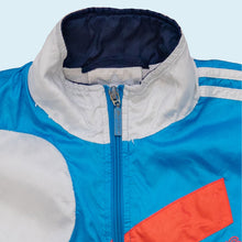 Lade das Bild in den Galerie-Viewer, Adidas Trainingsjacke 90er, blau, S
