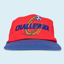 Lade das Bild in den Galerie-Viewer, Mütze "Challenger" 90er, rot, Einheitsgröße