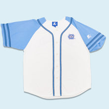 Lade das Bild in den Galerie-Viewer, Starter Trikot "North Carolina Tar Heels" 90er, weiß/blau, XL