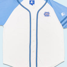 Lade das Bild in den Galerie-Viewer, Starter Trikot "North Carolina Tar Heels" 90er, weiß/blau, XL