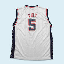 Lade das Bild in den Galerie-Viewer, Reebok Trikot "New Jersey Nets Jason Kidd" 00er, weiß, L