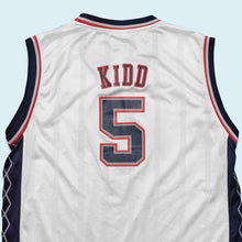 Lade das Bild in den Galerie-Viewer, Reebok Trikot "New Jersey Nets Jason Kidd" 00er, weiß, L