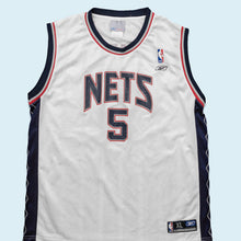 Lade das Bild in den Galerie-Viewer, Reebok Trikot "New Jersey Nets Jason Kidd" 00er, weiß, L