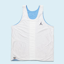 Lade das Bild in den Galerie-Viewer, Nike Wendetrikot "Jordan" 90er, weiß/blau, XL
