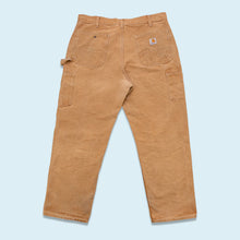 Lade das Bild in den Galerie-Viewer, Carhartt Hose "Double Knee Carpenter" Made in the USA, braun, 34/30