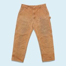 Lade das Bild in den Galerie-Viewer, Carhartt Hose "Double Knee Carpenter" Made in the USA, braun, 34/30